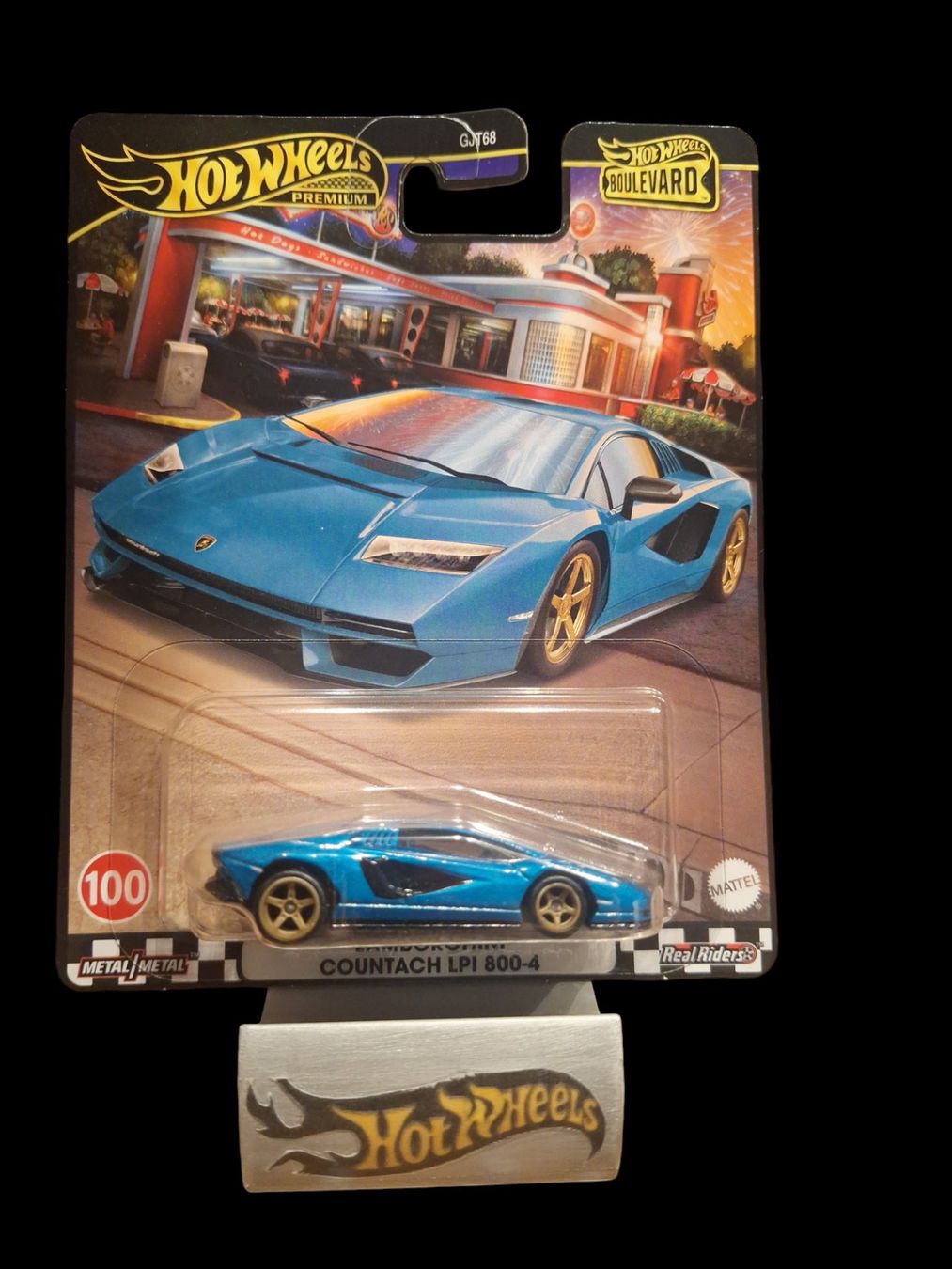 Hot Wheels Premium Boulevard #100 Lamborghini Countach LPI 800-4