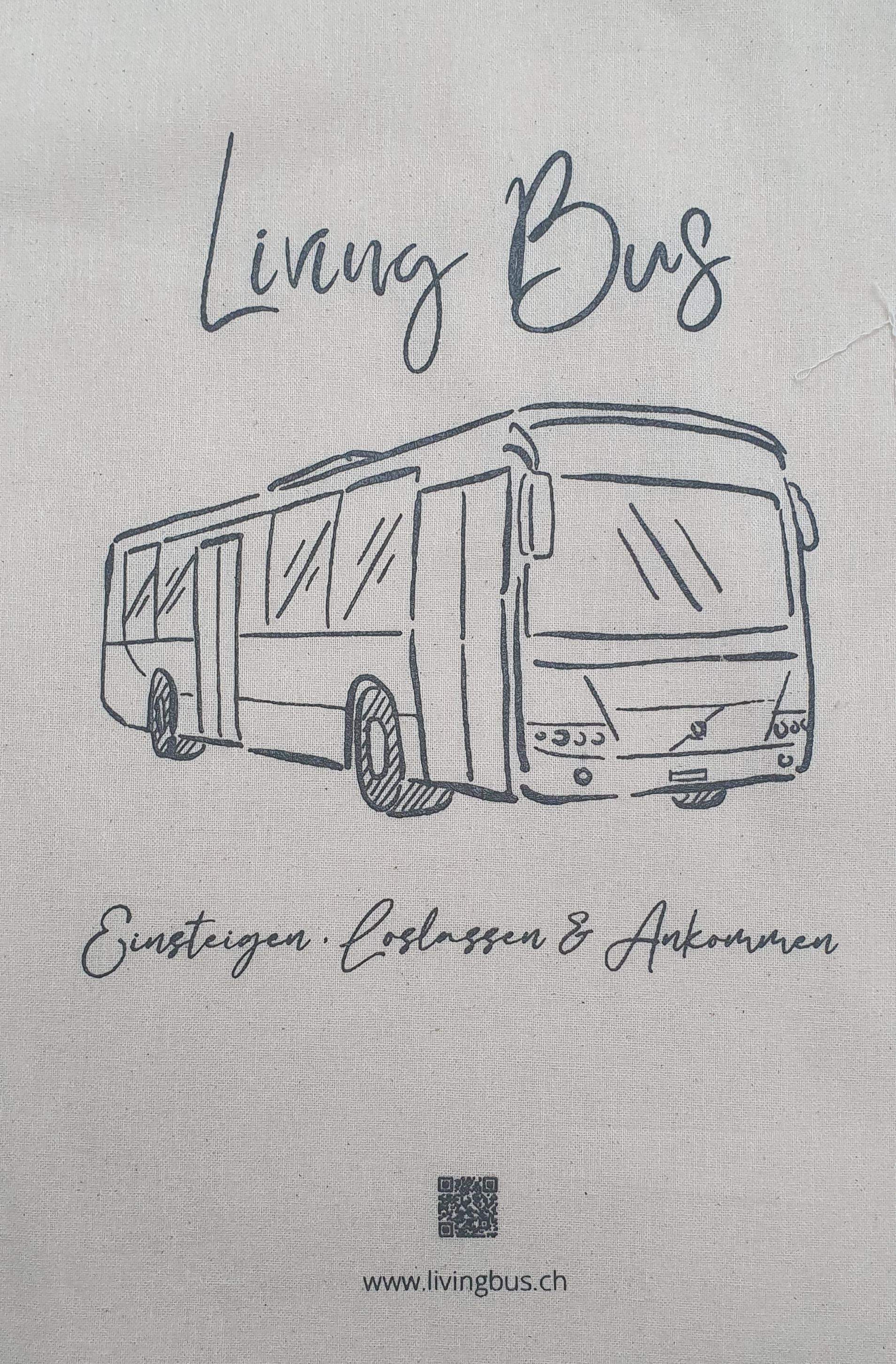 Living Bus Baumwolltasche