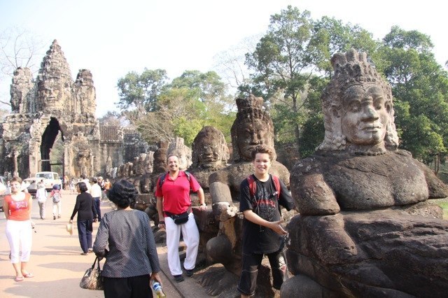 entering Angkor Thom
