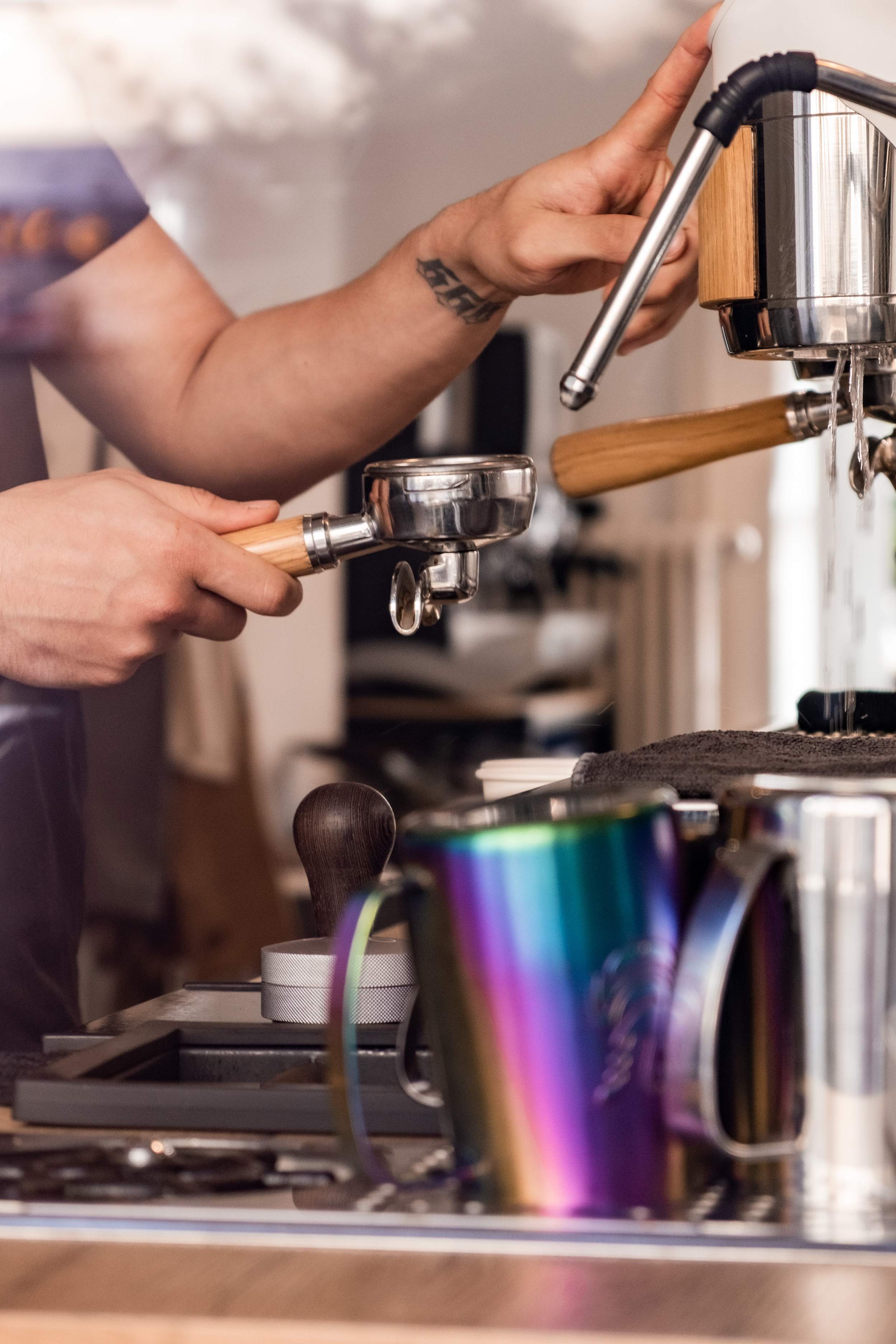 1. Home Barista/ Latte Art Kurse/Roasting