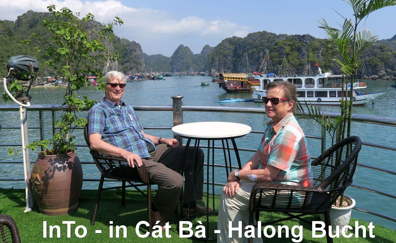 InTo in der Halong Bucht, Vietnam