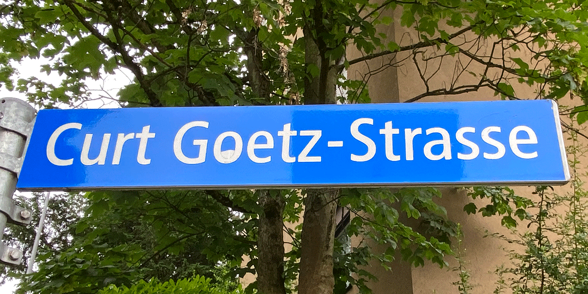 Neuer Name für den obersten Teil der Curt Goetz-Strasse?