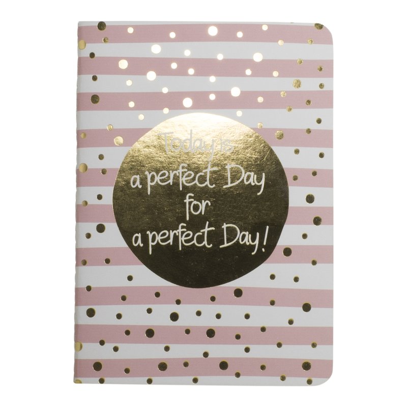 Notizbuch "Today is a perfect Day for a perfect Day!"