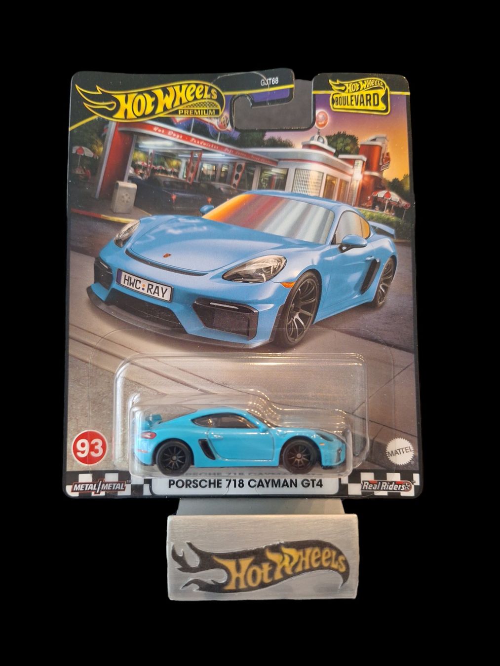 HW Premium Boulevard #93 Porsche 718 Cayman GT4