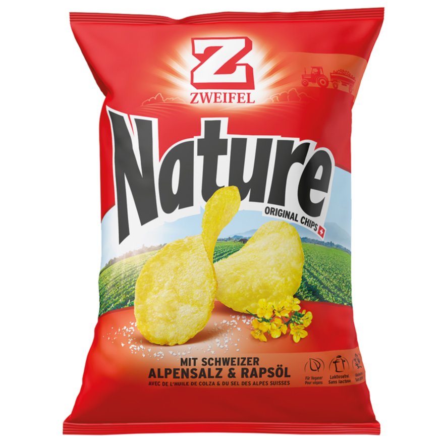 Pommes Chips natur 175 gr