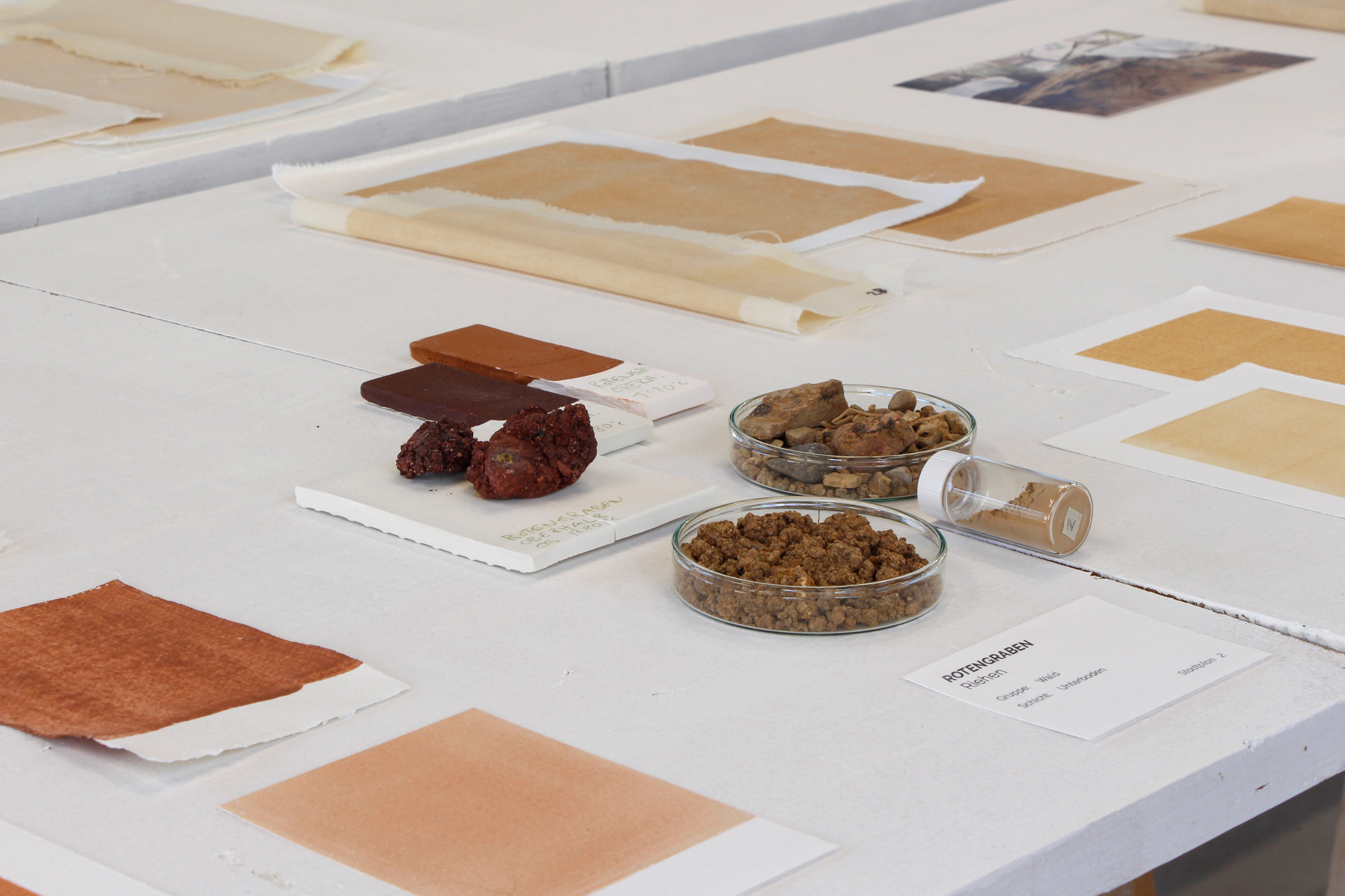 Basler Erdfarben Mineralien Textil Keramik Papier Druck Siebdruck Forschung Design Pigment Erde