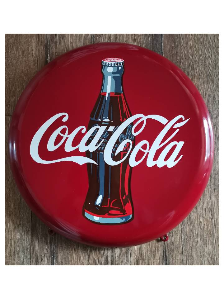 Coca Cola Emailschild