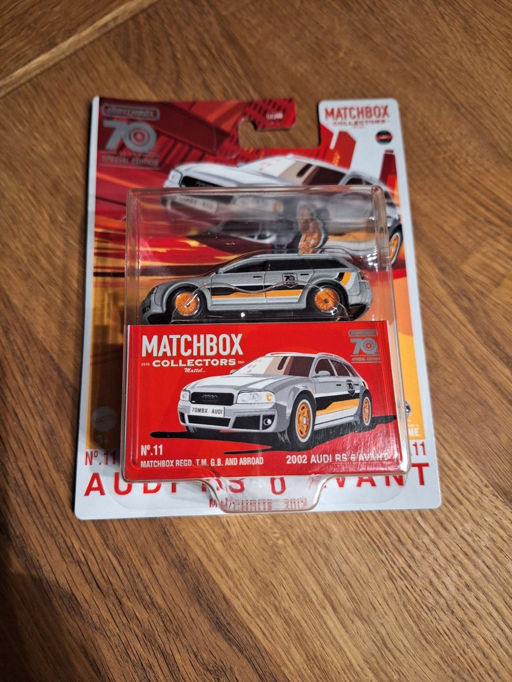 Matchbox Collectors 2023 2002 Audi RS 6 Avant No. 11