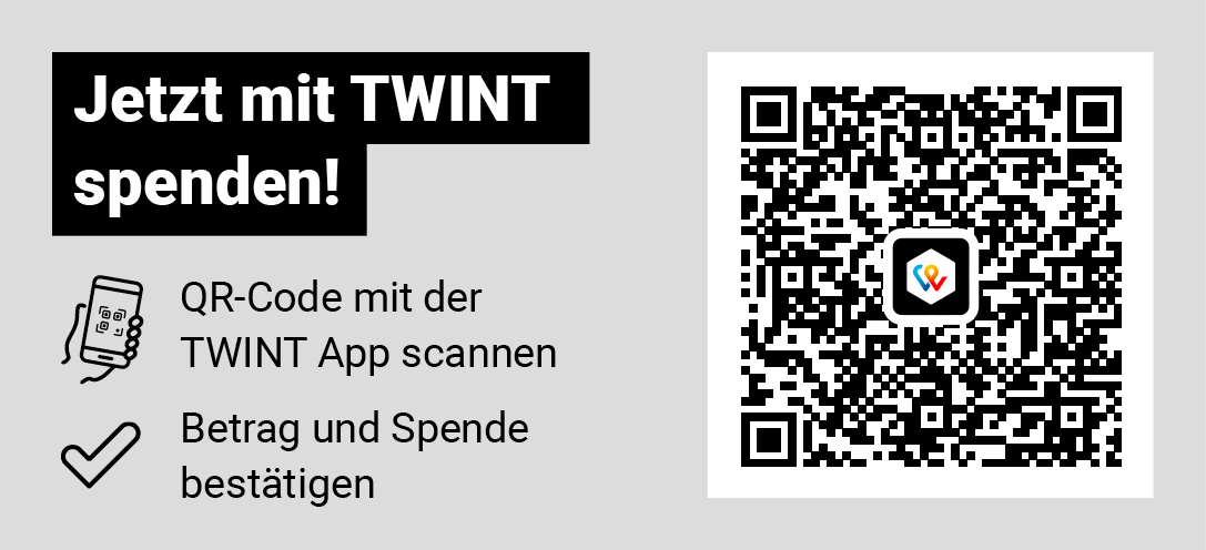 QR Twint Spende