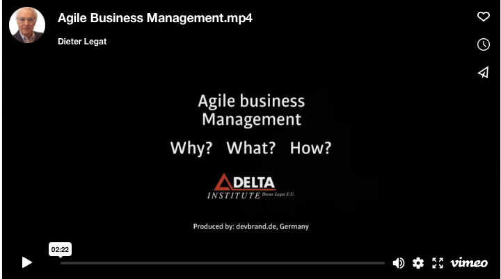 Agile business management - Video