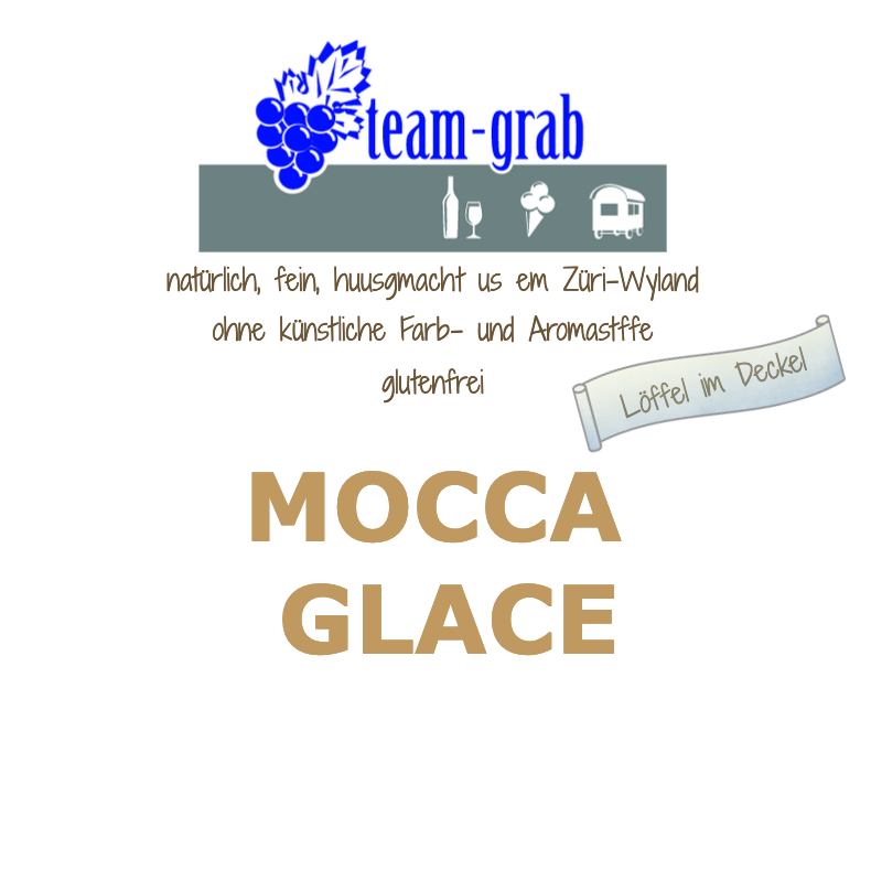 Mocca Glacé team-grab hausgemacht
