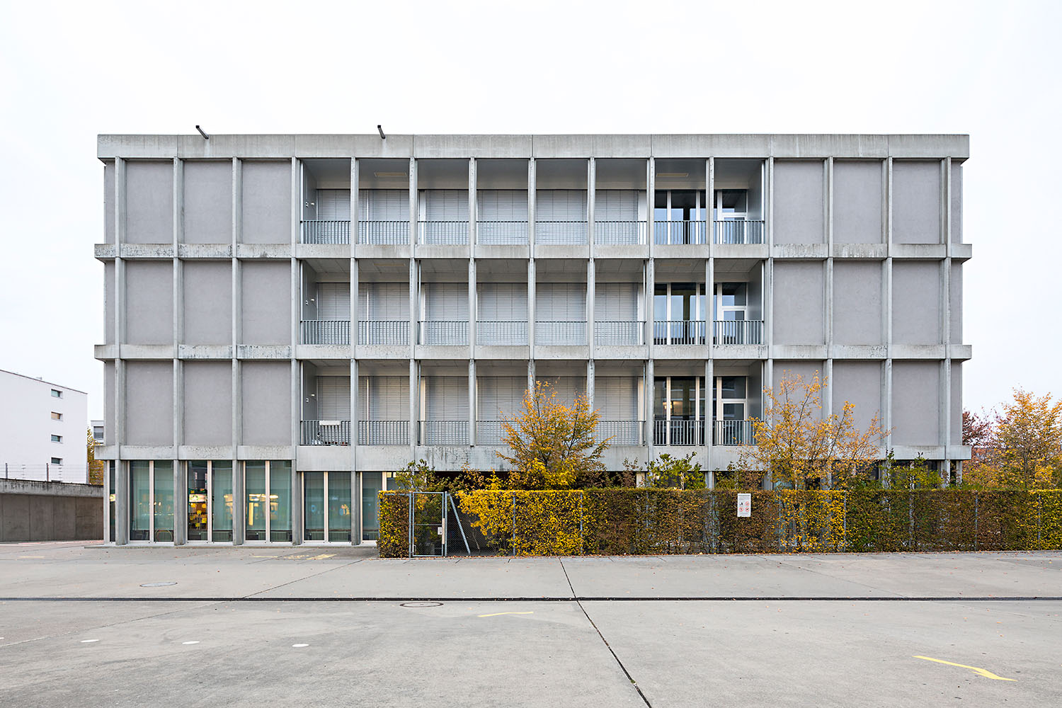Schulhaus "Im Birch", Zürich - Architektur: Peter Märkli - freie Arbeit