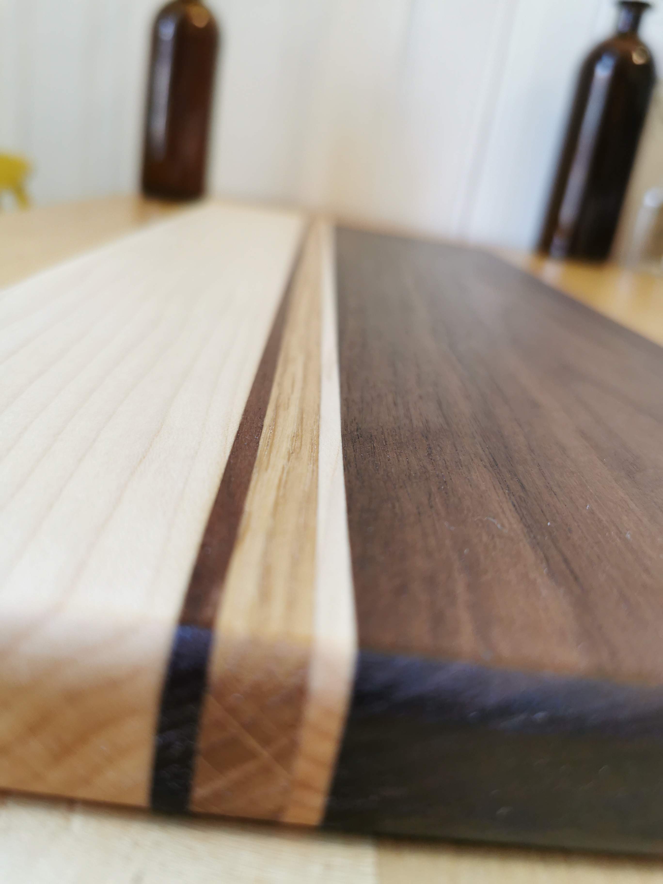 Leikkuulauta - Cutting Board - Vaahtera / Tammi / Pähkinä (20x48x2cm)