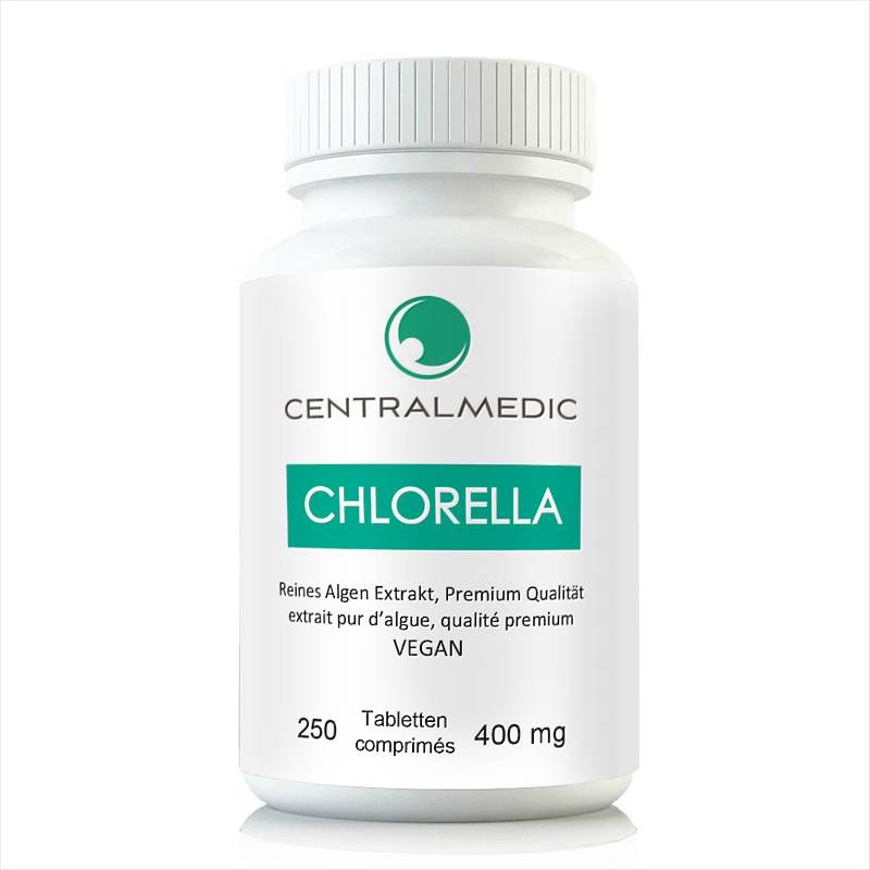 Chlorella Extract, 250 Kapseln 400mg
