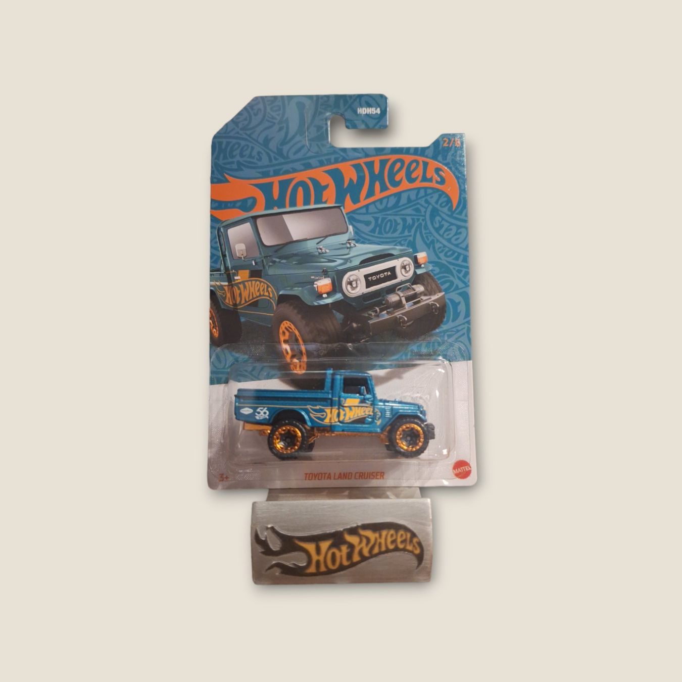 Hot Wheels Blue & Gold 2024 Toyota Land Cruiser 2/6 L