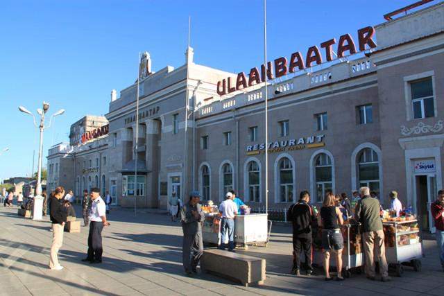 Der Bahnhof von Ulan Bator