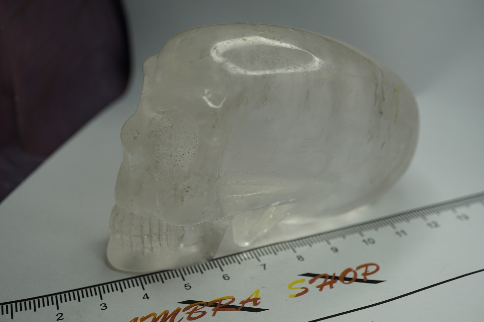 Kristall Langkopf Skull