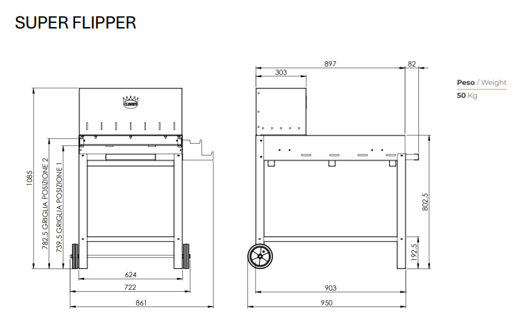 BBQ Grill Flipper / Flipper super