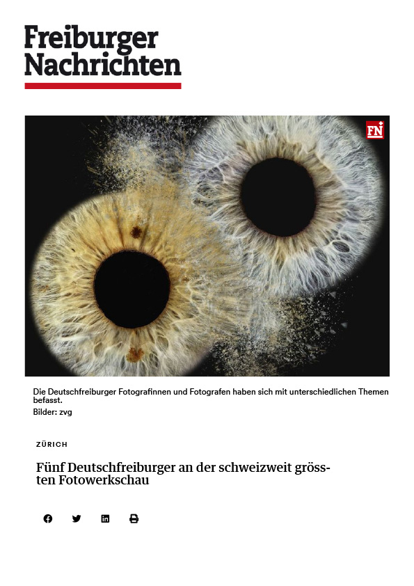 Funf Deutschfreiburger an der schweizweit grossten Fotowerkschau - Freiburger Nachrichtenjpeg