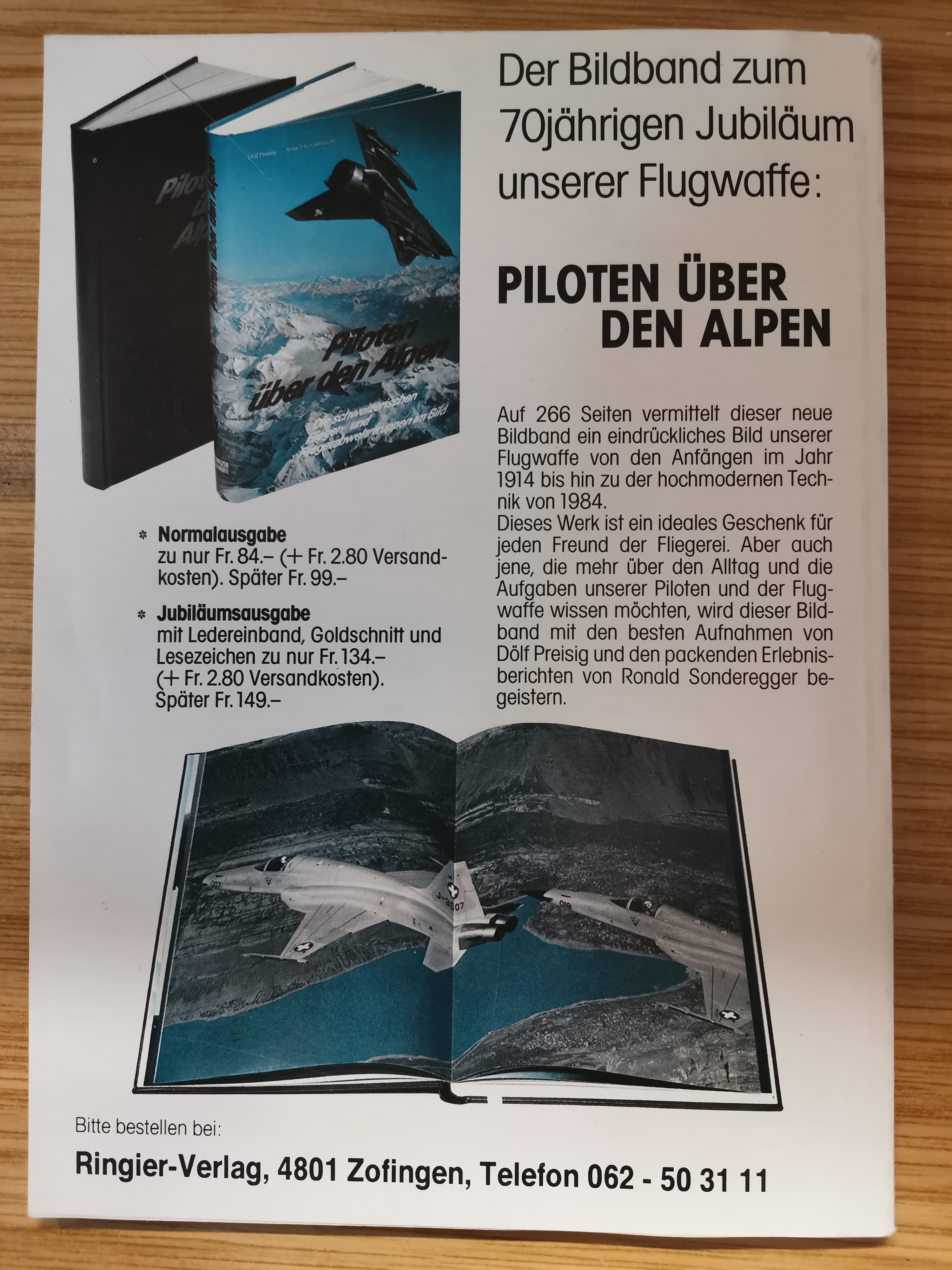 Schweizer Eulenspiegel Kalender 1985