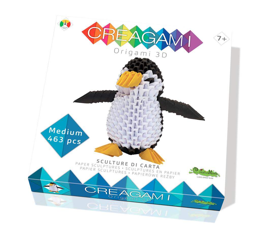 Origami 3D  Pinguin 463 Teile