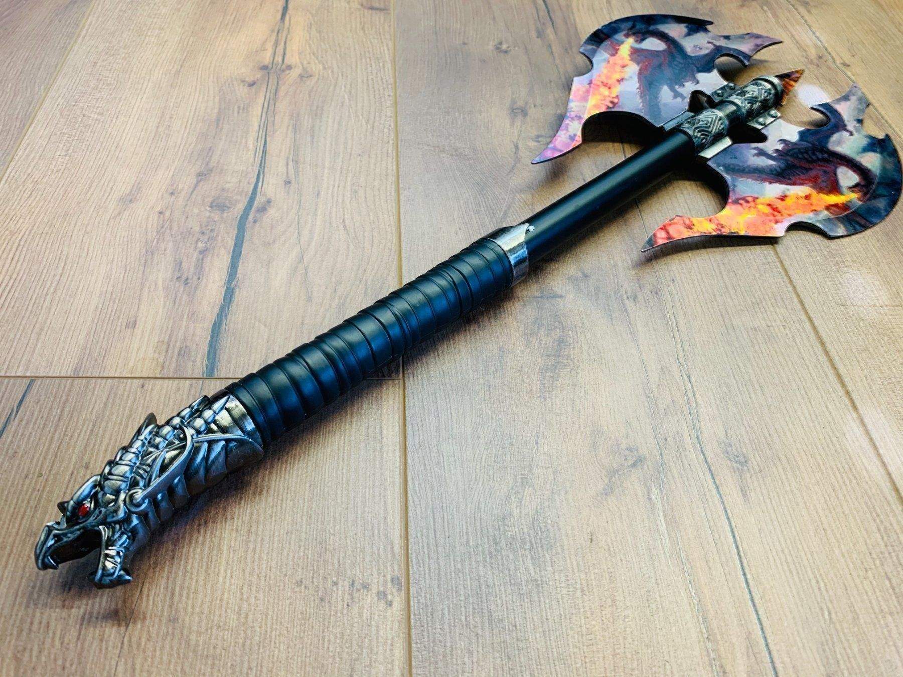 DRAGON Drachen SCHWERT aus Stahl 52cm