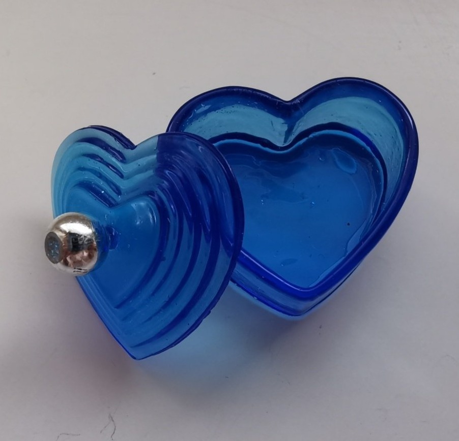 5010 - Blue Heart Casket