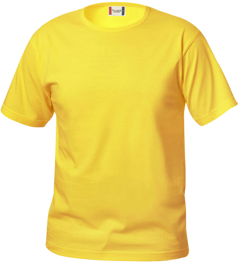 Kinder T-Shirt CLIQUE Basic-T Junior 029032 Zitrone 10