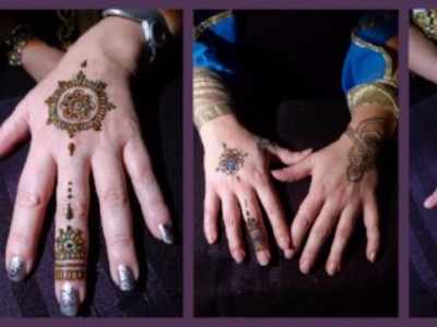 Henna für viele Hände an 1001 Nacht