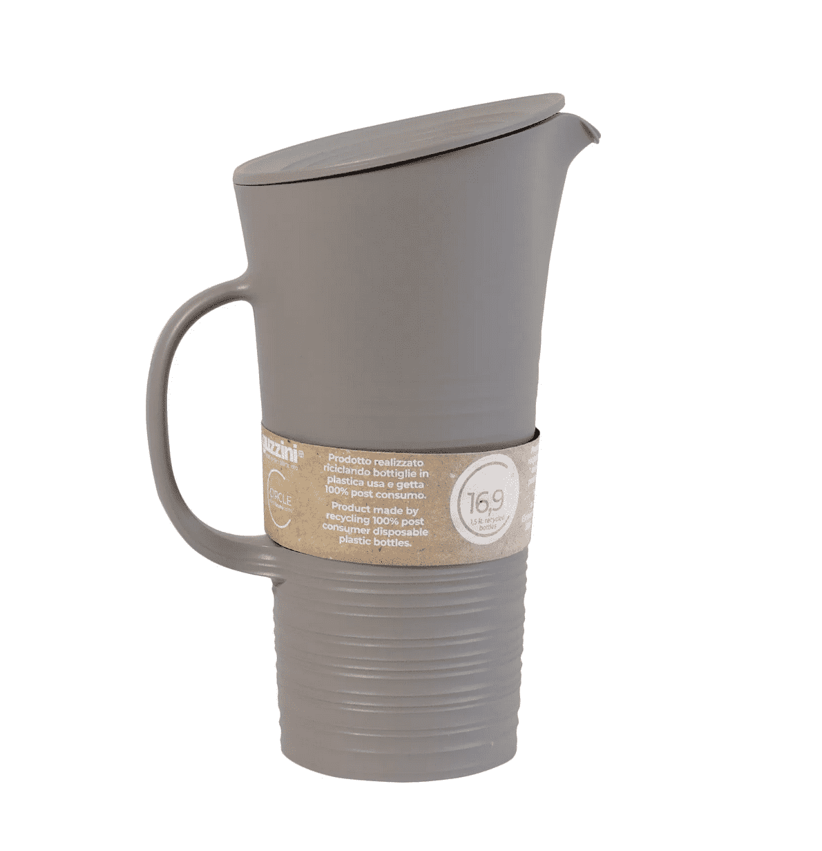 Guzzini PITCHER WITH LID TIERRA Taupe