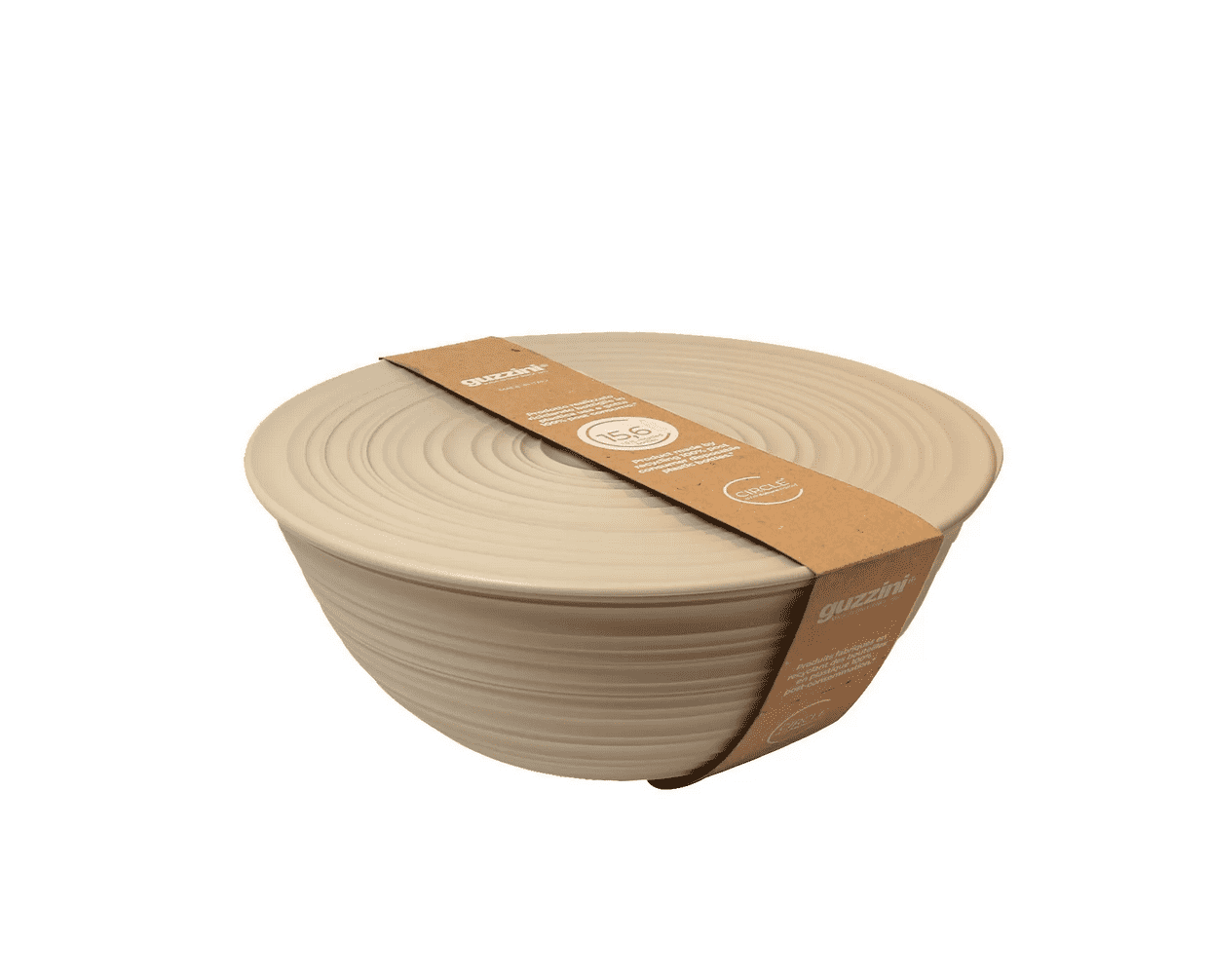 Guzzini TIERRA XL BOWL WITH LID Taupe