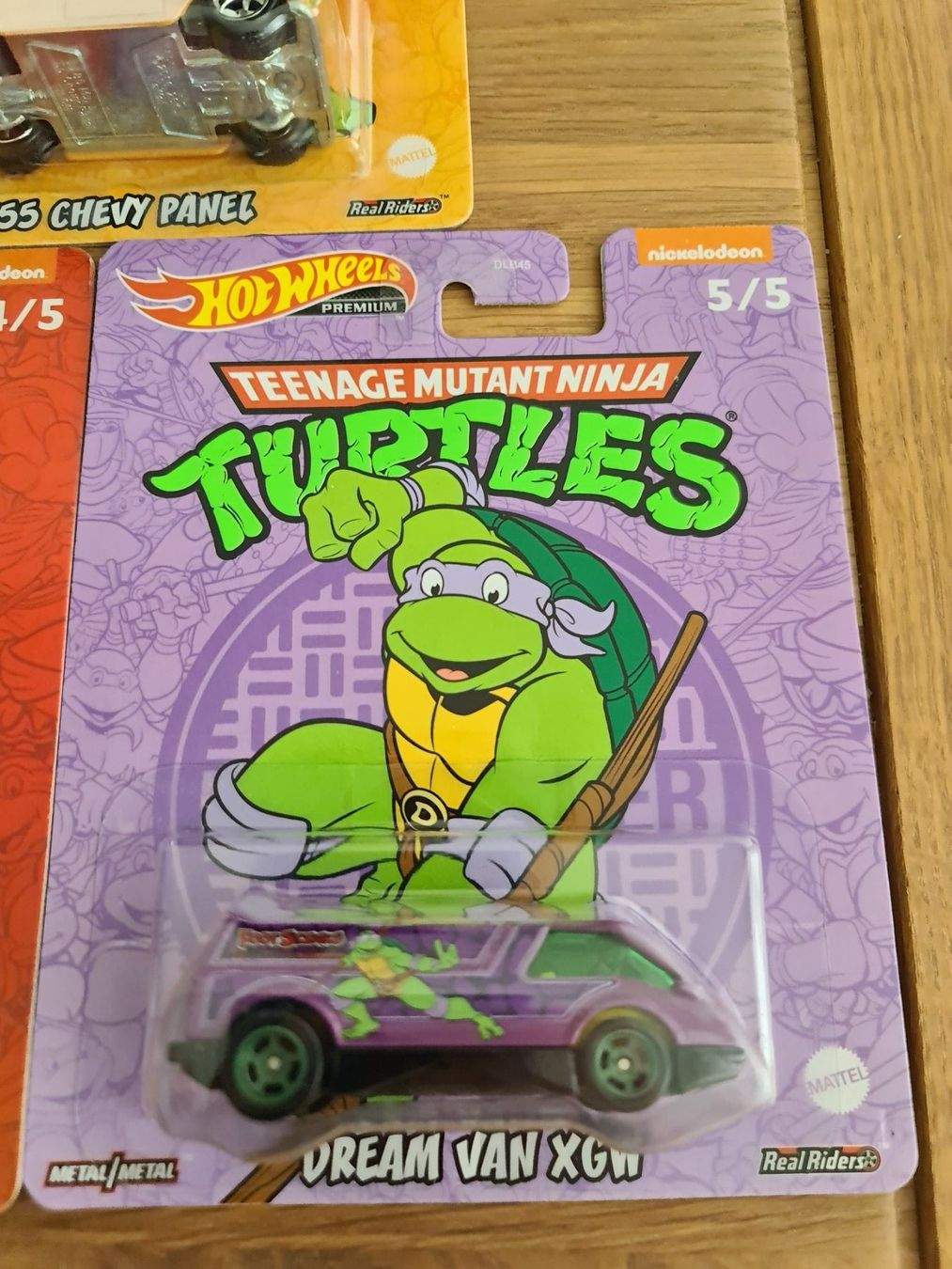 Kompl. Set Hot Wheels Premium Mutant Ninja Turtles TMNT 2022