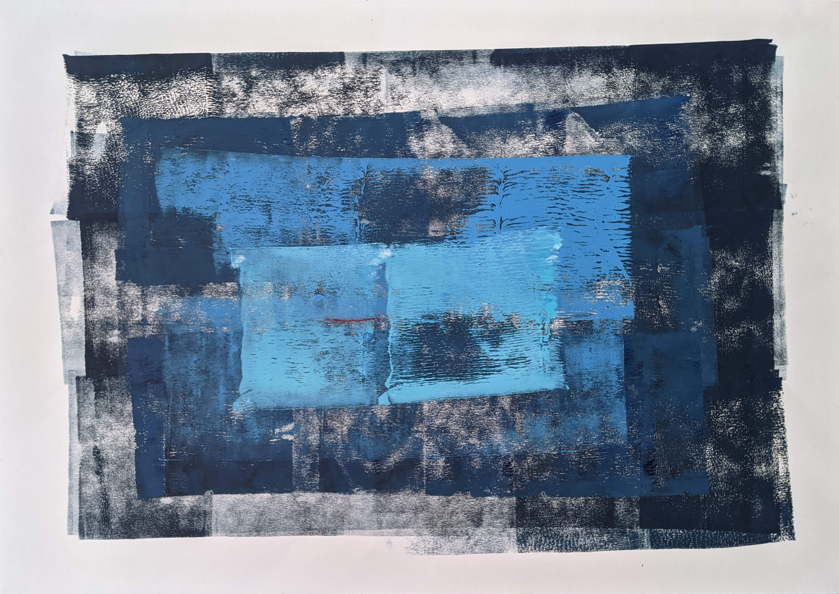 Oel auf Papier | 42 x 59.3 cm | 2018