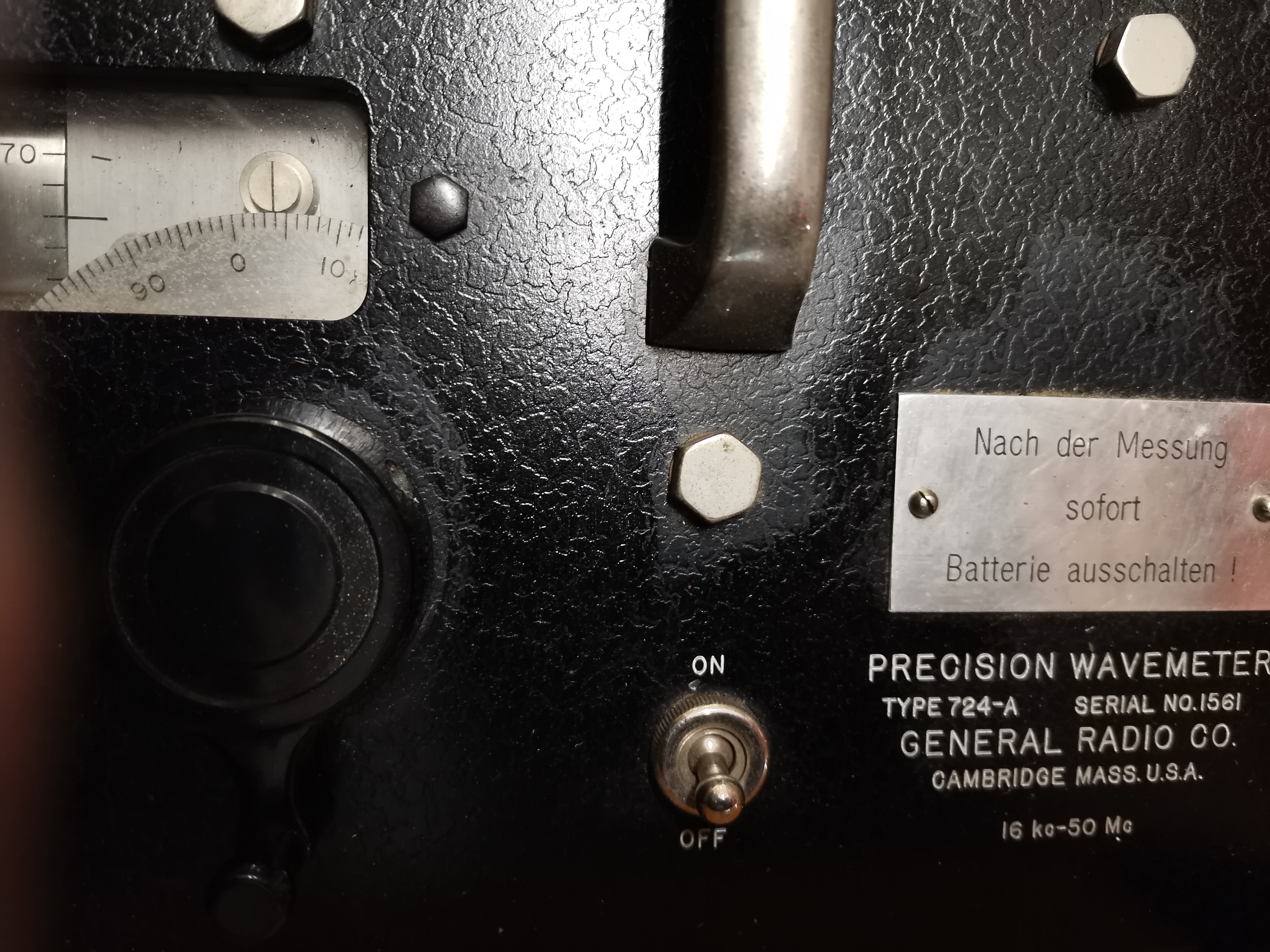 Precision Wavemeter von 1946