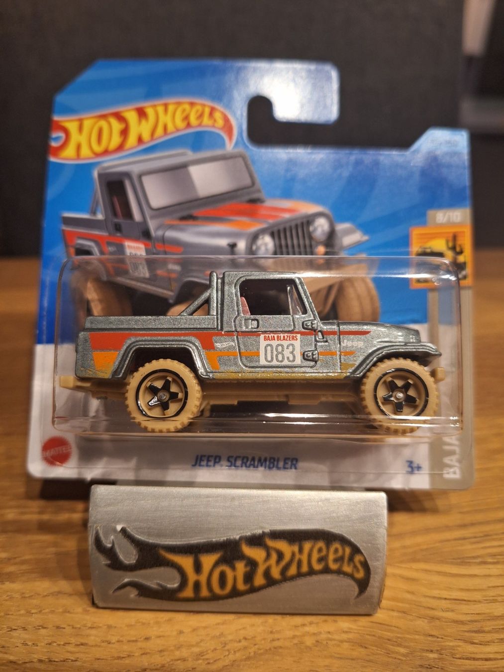 Hot Wheels Baja Blazers 2023 Jeep Scrambler 8/10 S