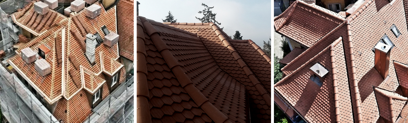 Proof GmbH Dachdeckerarbeiten und Dachdeckerei in der Region Zürich Spenglerearbeiten Flach und Steildächer