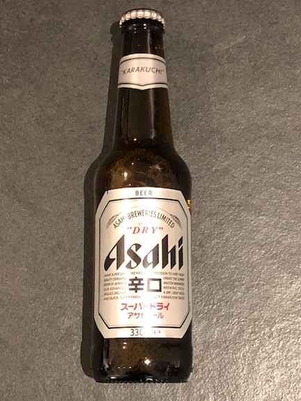 Asahi Beer, Asahi Bier aus Tokio Japan 330ml.