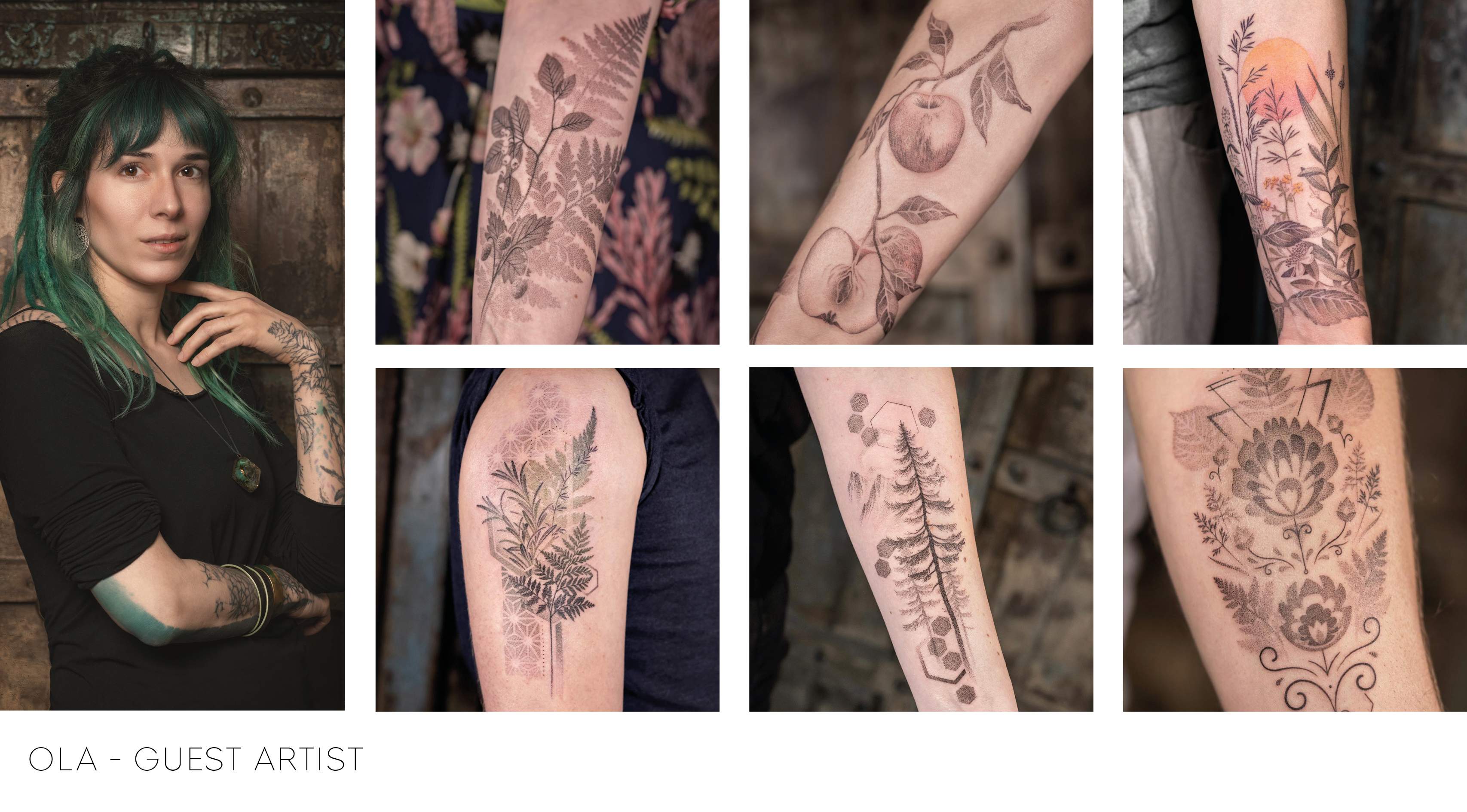Tattoo Luzern - Ola - Floral Organic Tattoo Artist - Sullivan Ink
