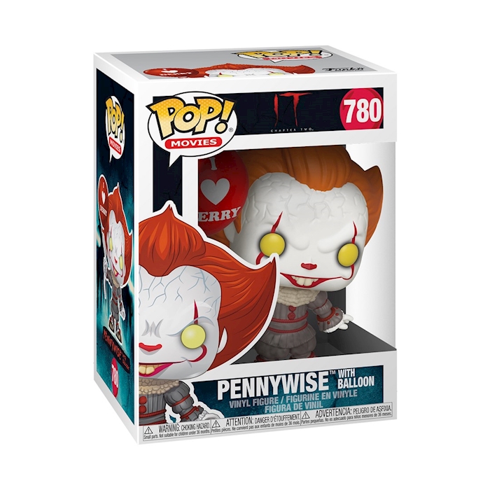 Funko POP ! Movies IT Chap. 2 Pennywise with Balloon, Nr. 780