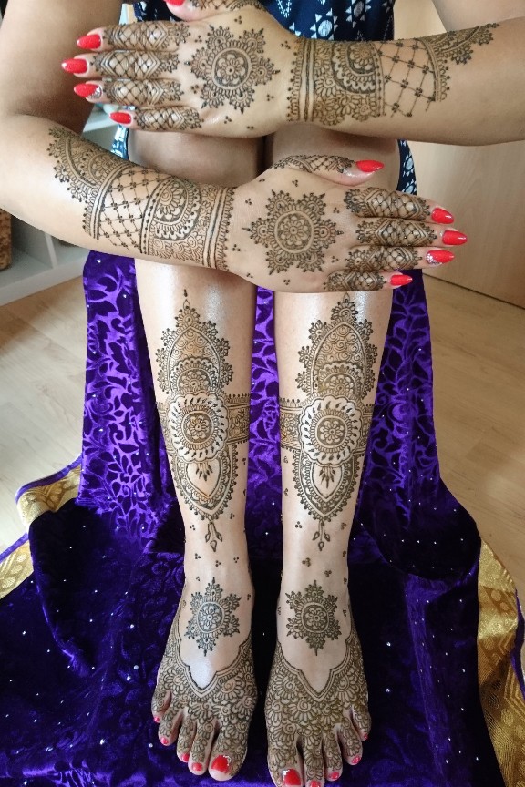 Henna für die Braut