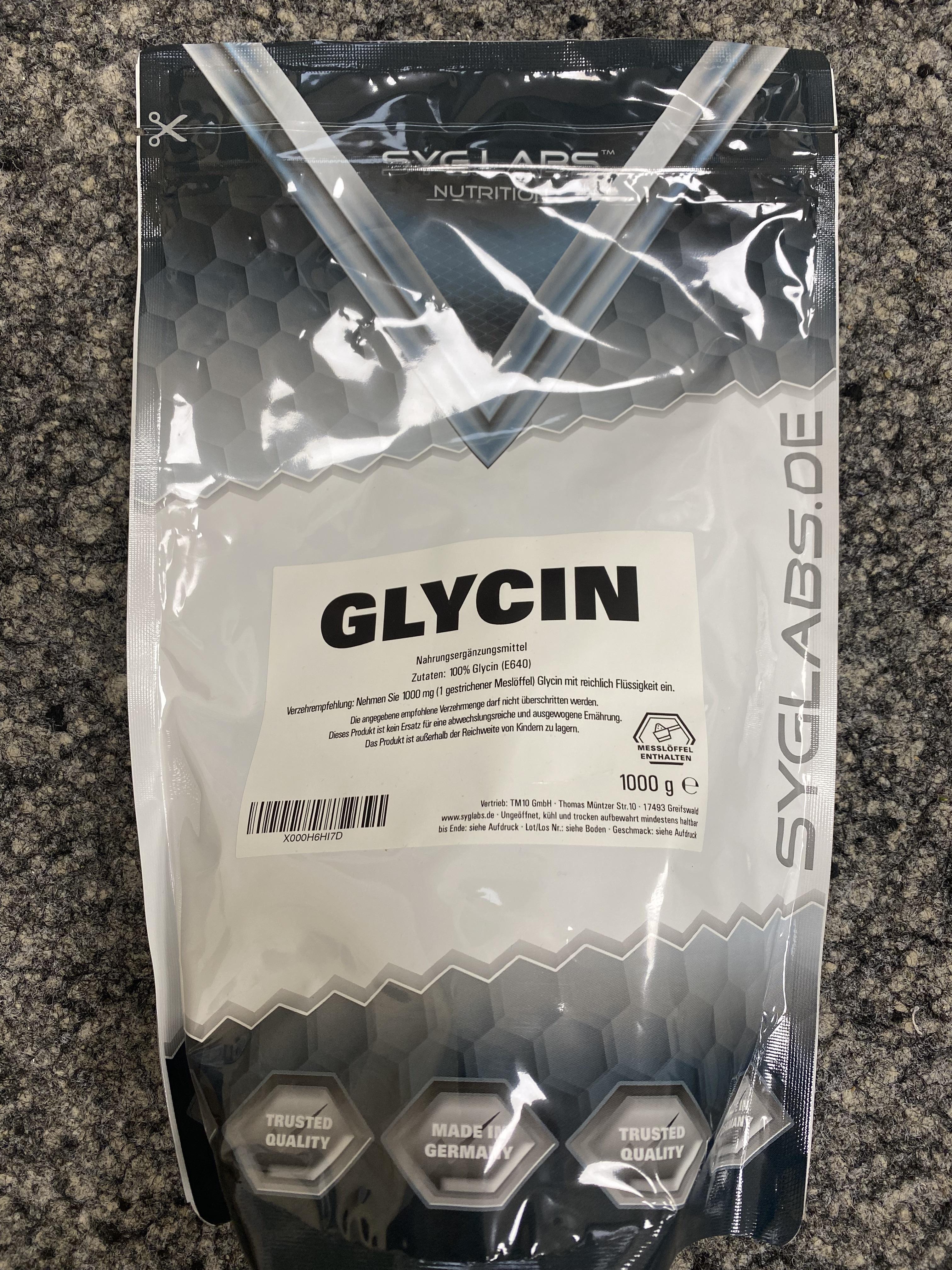 Glycin. (L-Glycin) 1kg Beutel