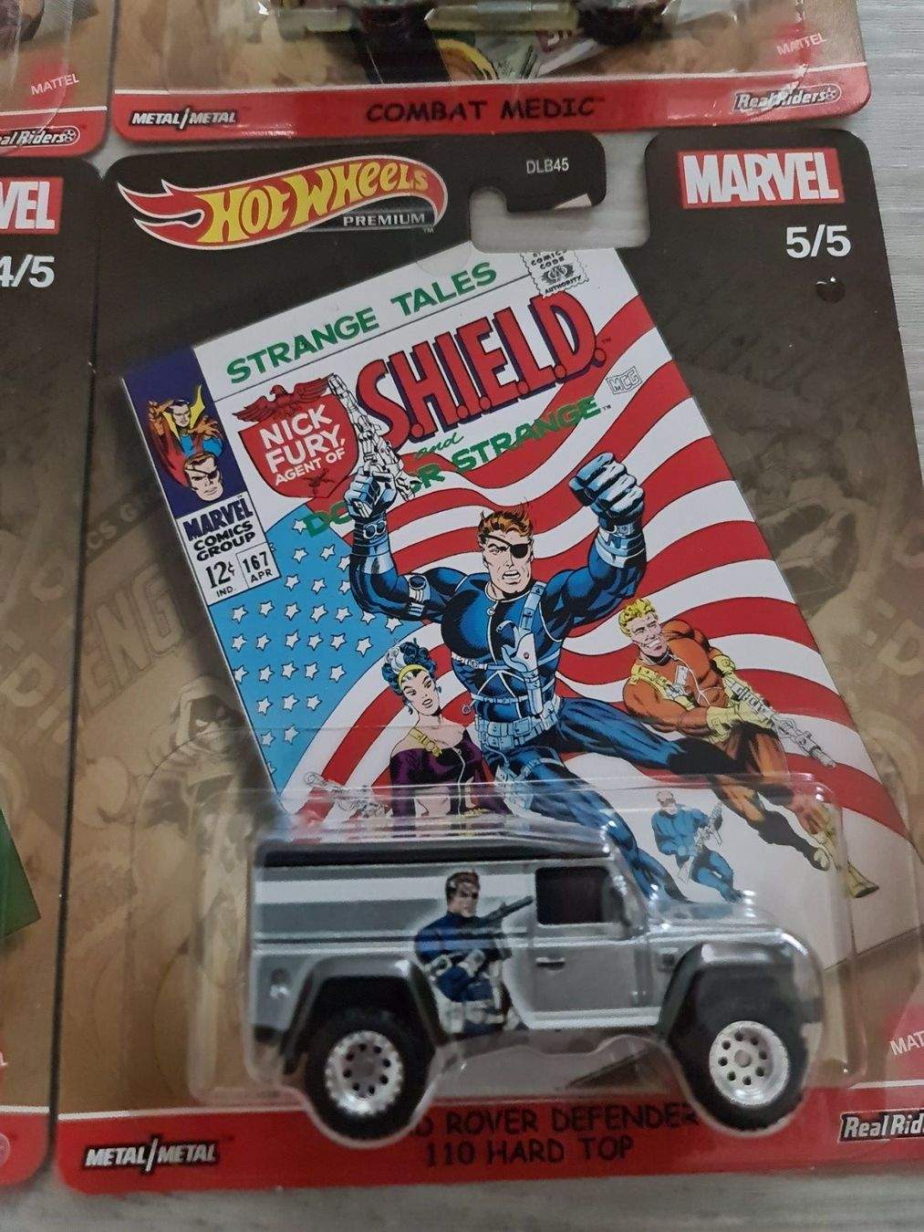 komplettes Set Hot Wheels Premium Marvel 2021