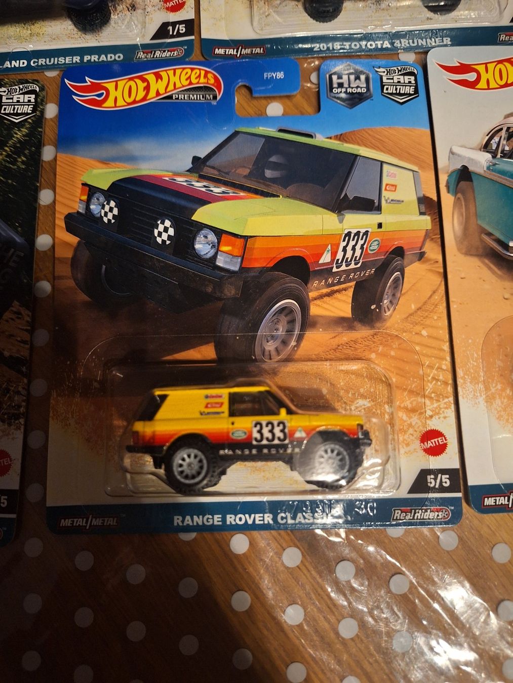 Komplettes Set Hot Wheels Premium Off-Road 2023