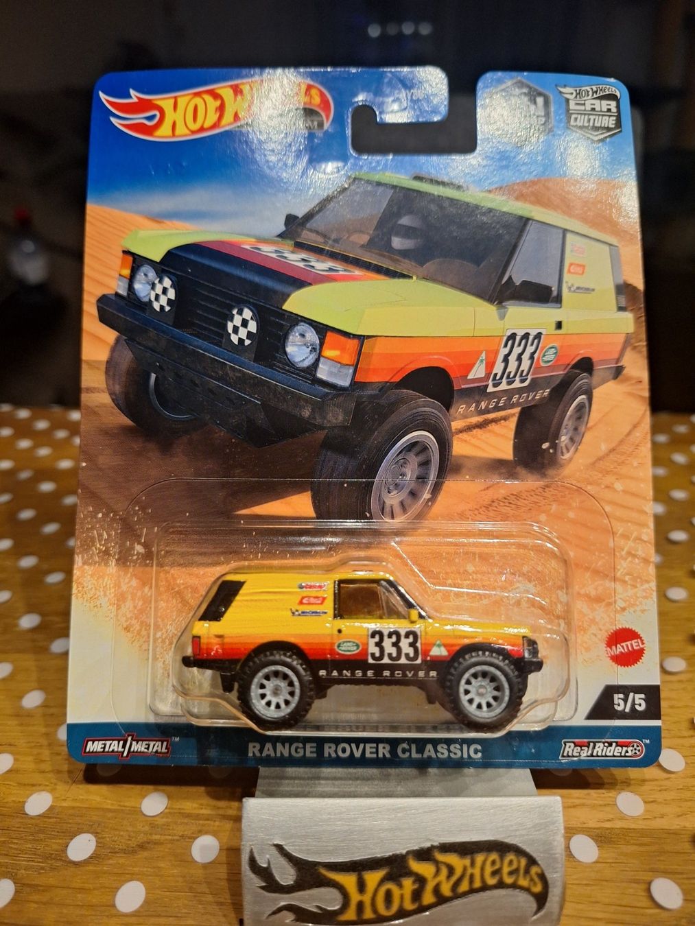 Hot Wheels Premium Off-Road 2023 Range Rover Classic 5/5