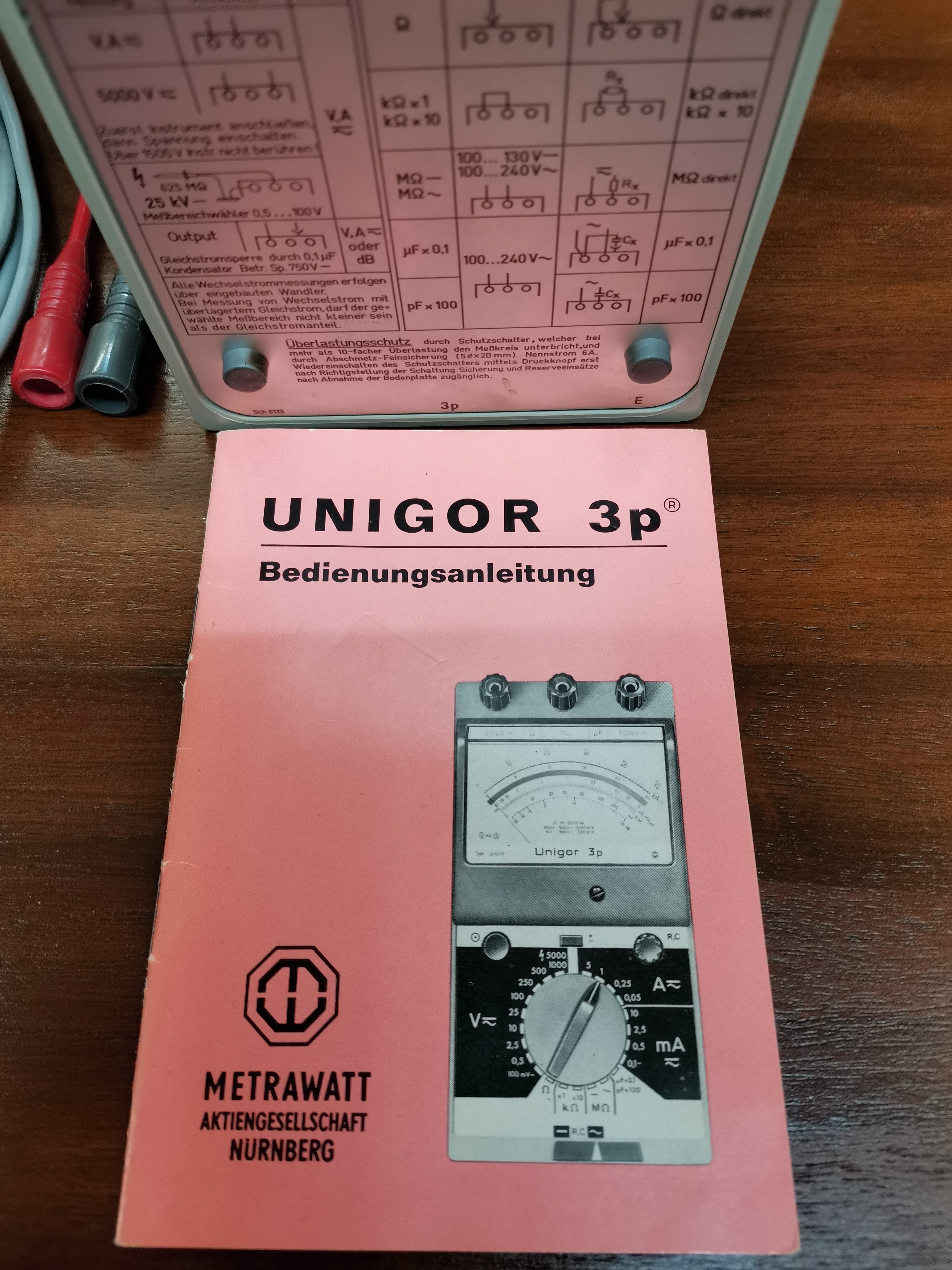 Messgerät  METRAWATT AG  Unigor 3 p