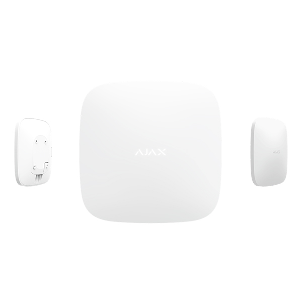 AJAX - Hub Plus - Weiss 4G/LTE, 2 Sim karten Einschübe