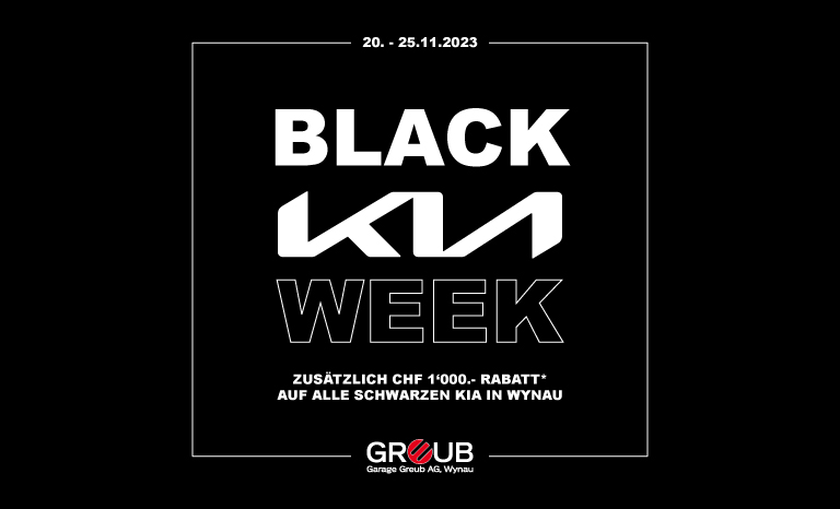 Black Kia Week