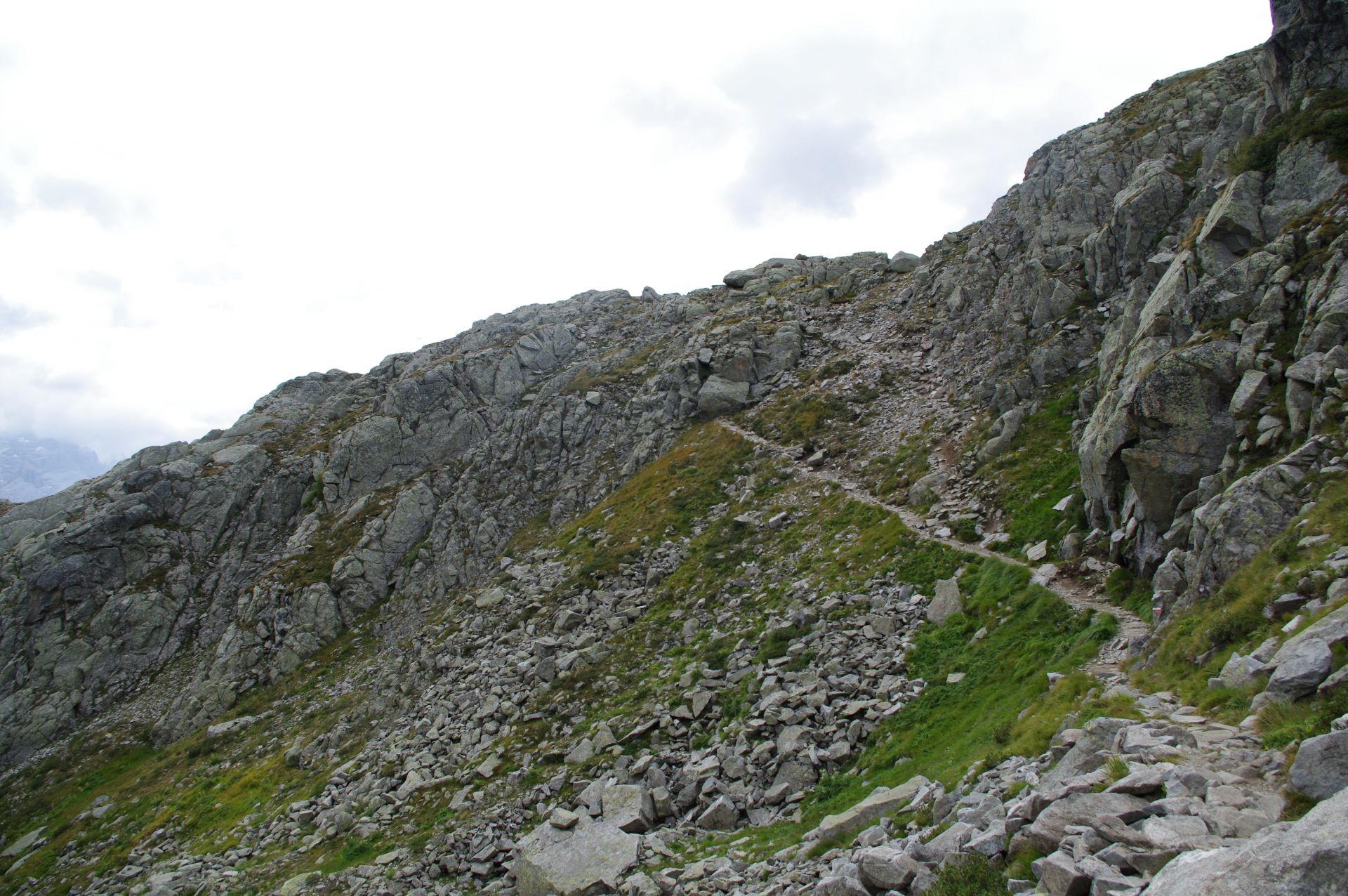 Auf der Wanderung gibt es grosse Höhenunterschiede zu überwinden