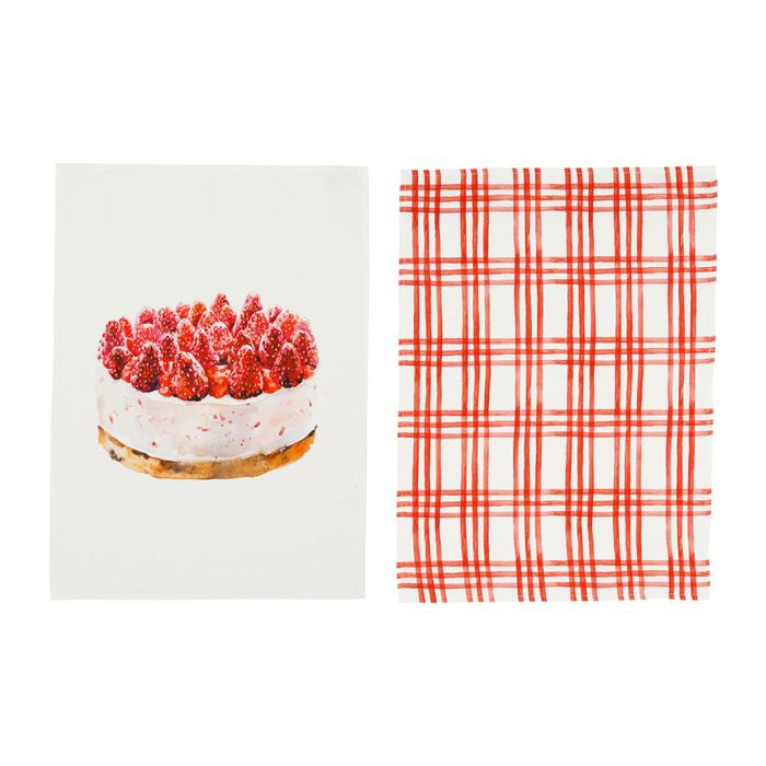 Küchentuch Fraisier 2er-Set