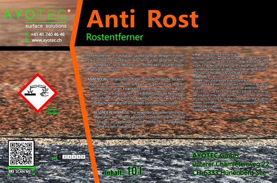 Anti Rost | Rostentferner 10L